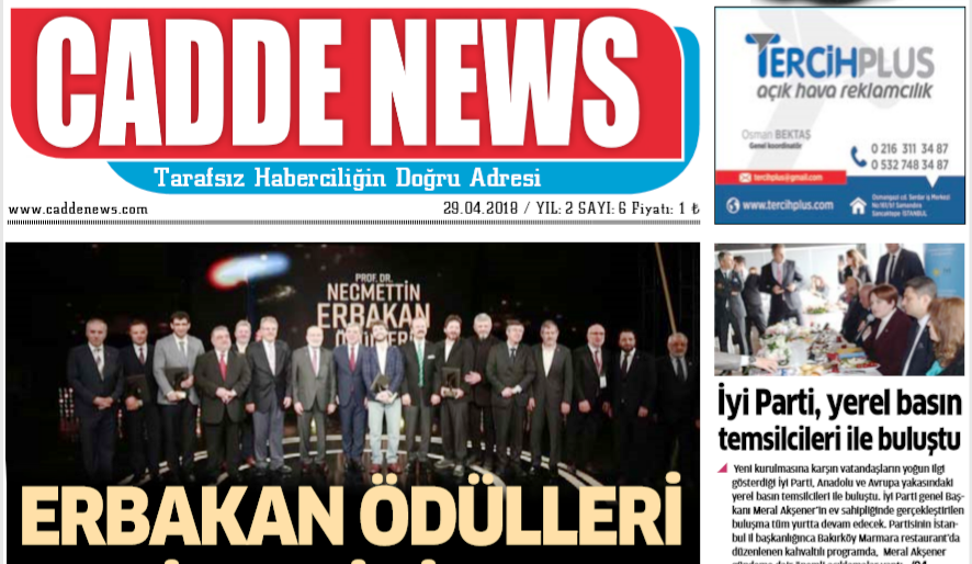 CADDE NEWS GAZETESİ 6. SAYISI PDF