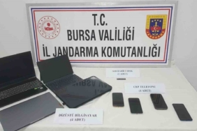 Bursa’da Jandarmadan milyonluk bahis vurgununa darbe, 4 kişi yakalandı